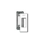 VIMAR - PLACCA+SUPP.1M PANN. RES. SCATTO BIANCO