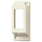 VIMAR - Calotta Parete Monoblocco Avorio Profondità 45mm Installazione Modulo Standard 8000 Ral 9001