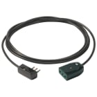 VIMAR - Cavo Prolunga 3G1+Spina Piatta 5M Nero - Cordone Prolungatore Lineare 5 Metri, H05Vv-F, 16 A 250 V~ Standard Italiano, Sicury, Potenza 3680 W