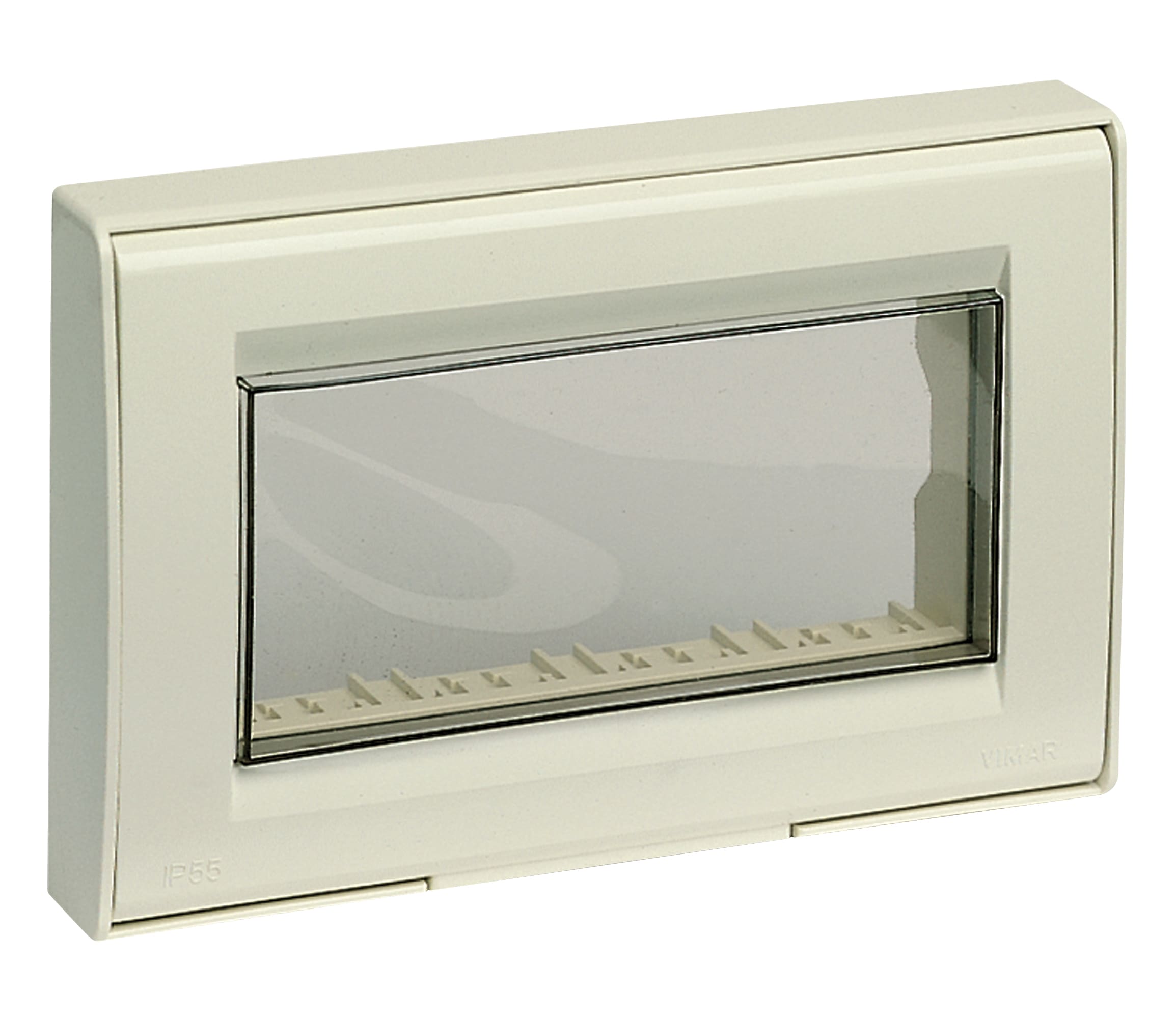 VIMAR - Calotta IP55 4M Avorio per Apparecchi Idea/8000Sp con Adattatori per Installazione Standard 8000