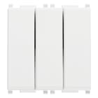 VIMAR - Deviateur 1P 20Ax Bianco - Indipendenti 1P 20 Ax 250 V~, Bianco - 2 Moduli. Max 250 W Per Lampade Con Alimentatore Integrato