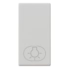 VIMAR - Tasto Intercambiabile 1 Modulo Simbolo Luce Illuminabile Silver