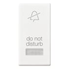 VIMAR - TASTO 1M CON DIFFUSORE SIMB. DND BIANCO