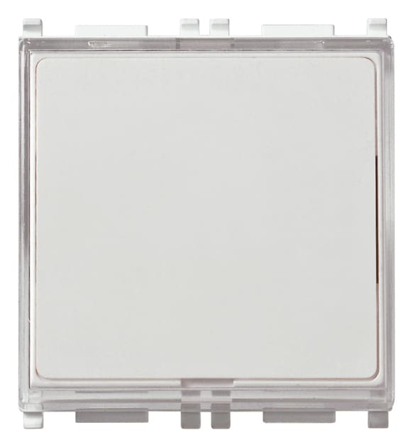 VIMAR - PULSANTE TARGHETTA 1P NO 10A 250V BIANCO