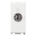 VIMAR - Interruttore 2P 16(3)A a chiave bianco, montaggio indipendente, 250V~, IP20, per conduttori 1,5-4mm2, PTI250, Glow wire 850°C.