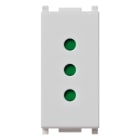 VIMAR - Presa 2P+T 10A Standard Italiano Tipo P11 Silver Sicury