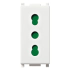 VIMAR - PRESA 2P+T 16A P17/11 BIANCO