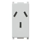 VIMAR - Presa Sicury 2P+T 10A Argentino Silver Standard 250V~