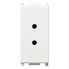 VIMAR - Presa 2P 6A 24V Antibatterico per Spinotti Ø 3mm Interasse 12,4mm Bianco