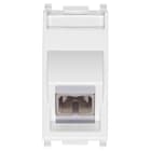 VIMAR - Presa Ottica Multimodale 50/125 Bianco con Adattatore SC Simplex