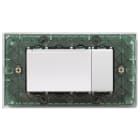 VIMAR - Programmatore e Lettore di Carte A Transponder Bianco con Scatola Inclinata da Tavolo 4 Moduli
