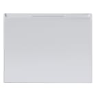 VIMAR - Cover per tasca portabadge 2M e porta tessere NFC/Rfid con interruttore a badge, 2 moduli - Silver