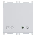 VIMAR - Attuatore Relè 16A con Sensore di Corrente Integrato Silver - Uscita 16A 230V~ 50Hz, 2 Moduli