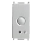 VIMAR - Sonda di temperatura domotica Silver per controllo ambiente, gestione impianti, comando fan-coil, interfacciabile con attuatore per termostato modulante.