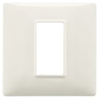 VIMAR - PLACCA 1M BIANCO GRANITO