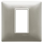VIMAR - PLACCA 1M NICHEL OPACO