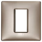 VIMAR - PLACCA 1M NICHEL PERLATO