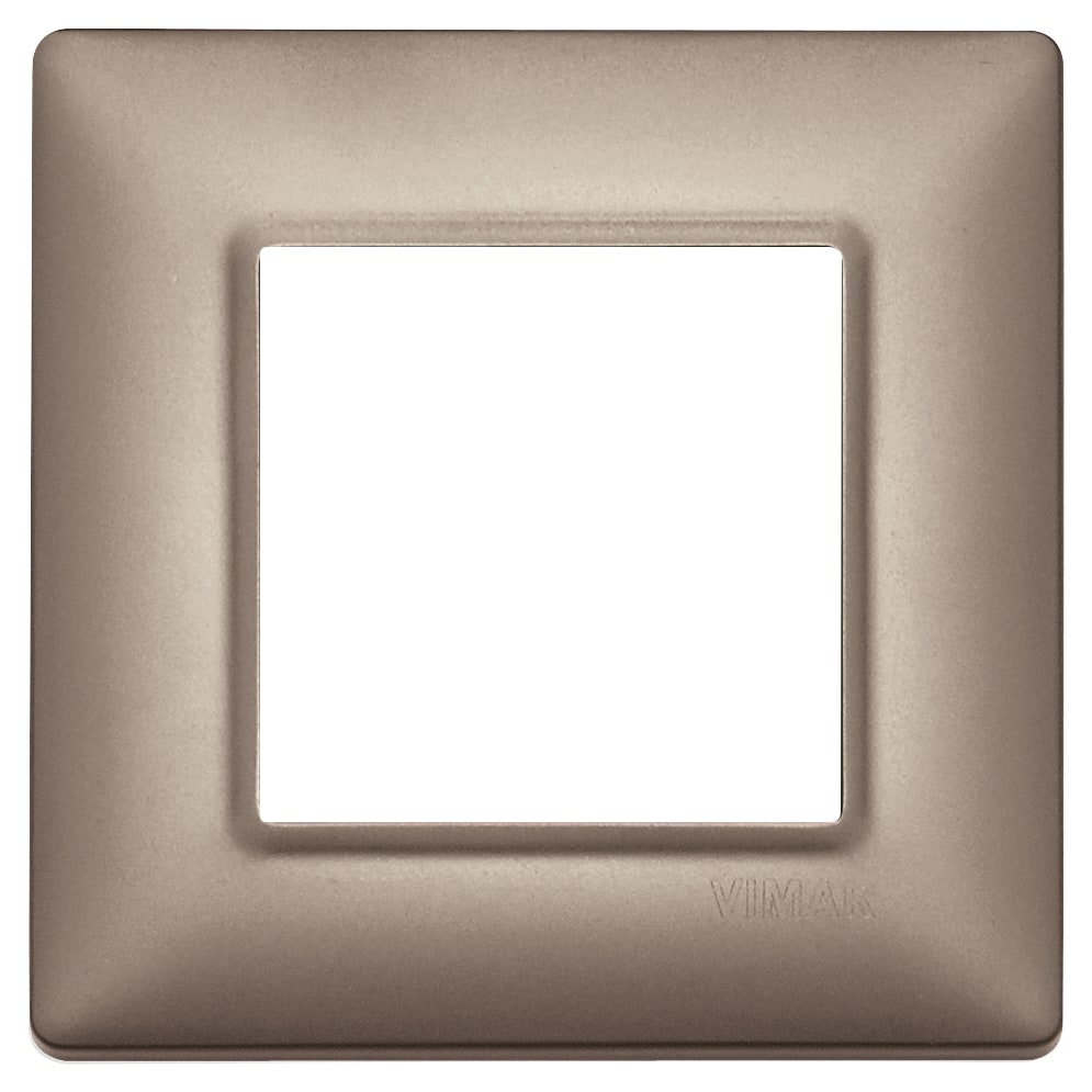 VIMAR - PLACCA 2M NICHEL PERLATO