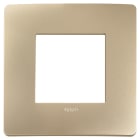 VIMAR - PLACCA PLANA UP 2M CHAMPAGNE