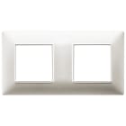 VIMAR - PLACCA 4M (2+2) INT71 NICHEL OPACO