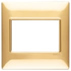 VIMAR - PLACCA 3M BS ORO LUCIDO