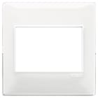VIMAR - Placca 3 Moduli Tecnopolimero Reflex Neve