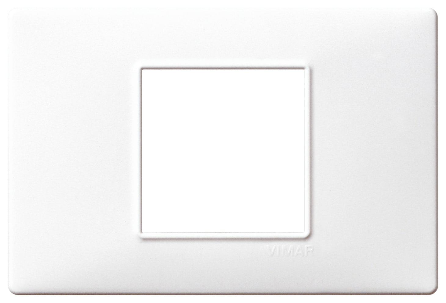 VIMAR - PLACCA 2M CENTRALI BIANCO