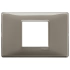 VIMAR - PLACCA 2M CENTRALI REFLEX CENERE