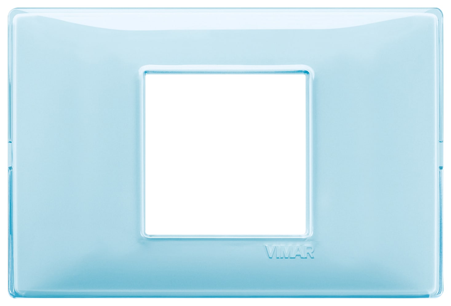VIMAR - PLACCA 2M CENTRALI REFLEX ACQUA