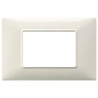 VIMAR - PLACCA 3M BIANCO GRANITO