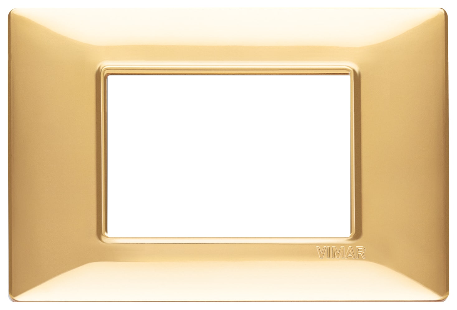 VIMAR - PLACCA 3M ORO LUCIDO