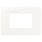 VIMAR - PLACCA PLANA UP 3M BIANCO ANTIB.