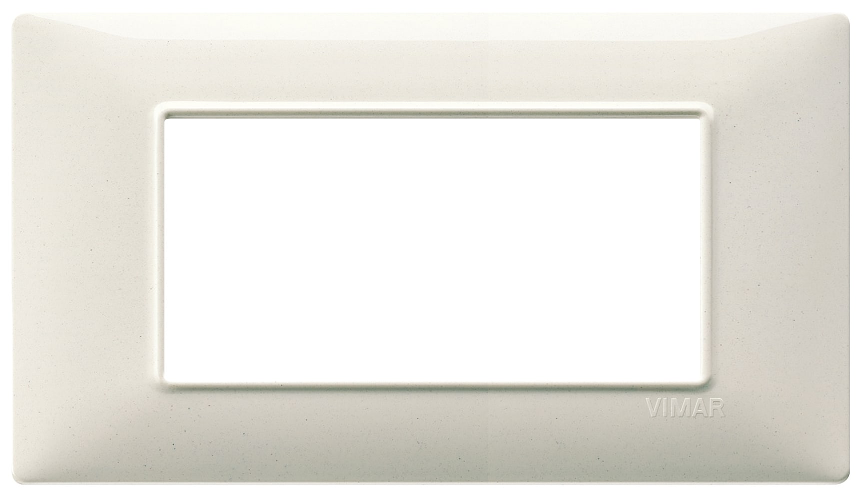 VIMAR - PLACCA 4M BIANCO GRANITO
