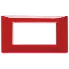 VIMAR - PLACCA 4M REFLEX RUBINO