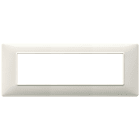 VIMAR - PLACCA 7M BIANCO GRANITO