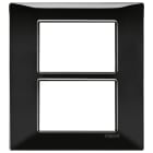 VIMAR - PLACCA 6M (3+3) NERO