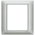 VIMAR - PLACCA 8M ARGENTO OPACO