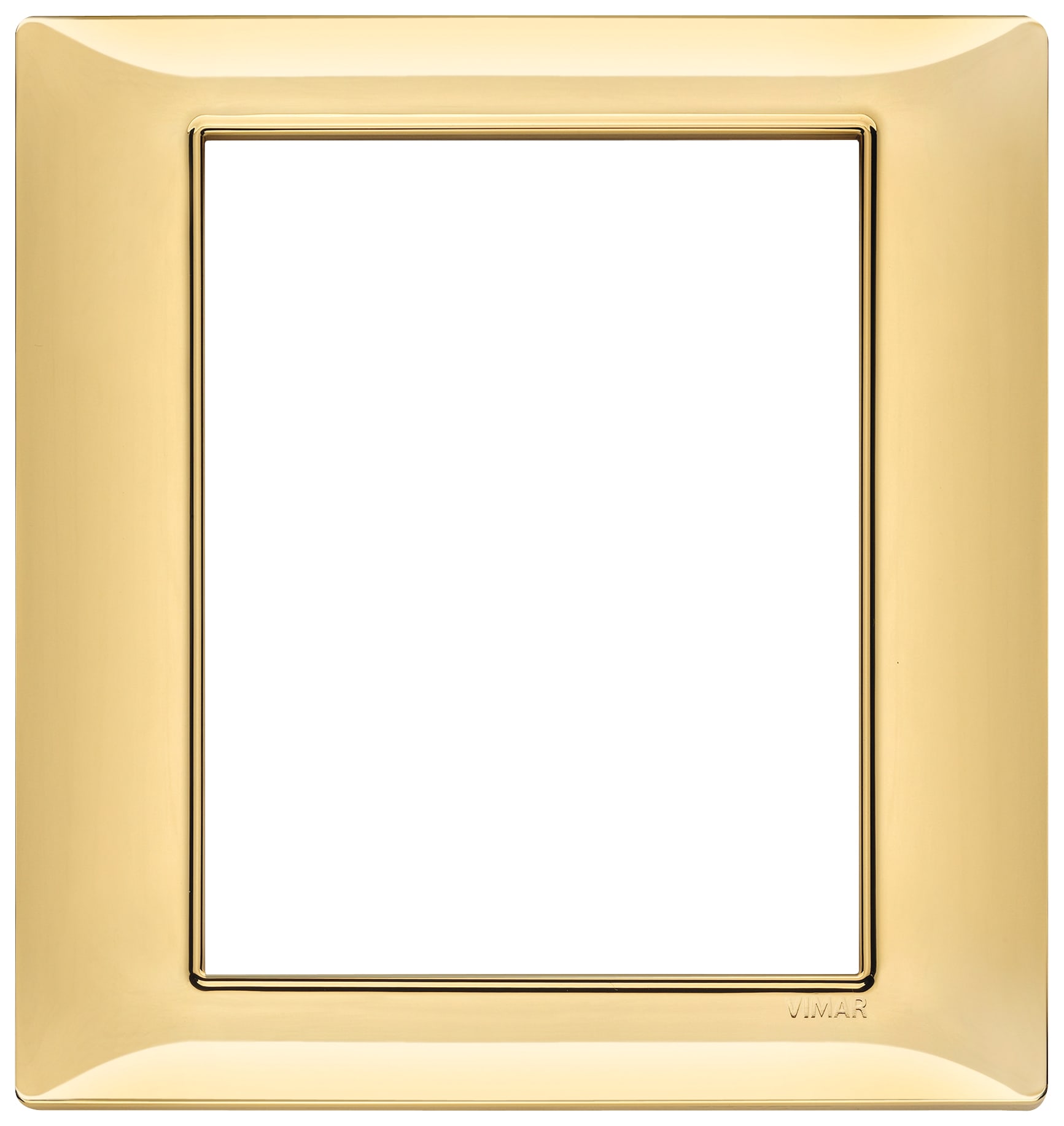 VIMAR - PLACCA 8M ORO LUCIDO