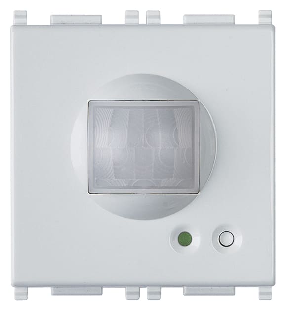 VIMAR - Rivelatore di Movimento Infrarossi Passivi Standard KNX Silver - 2 Moduli