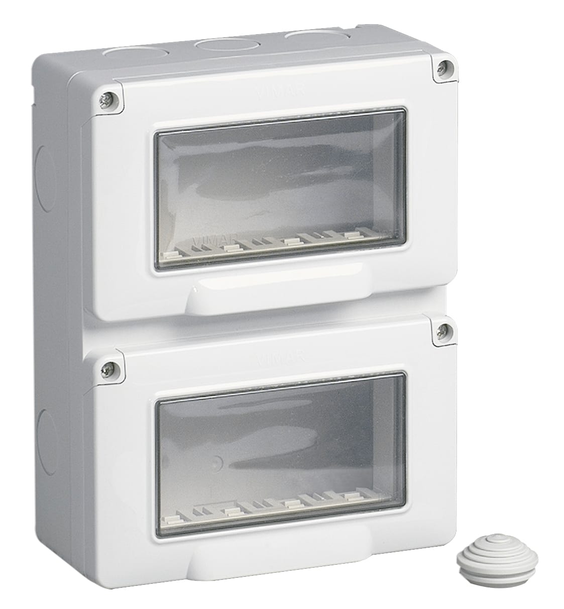 VIMAR - Contenitore Parete Verticale IP55 8M 4X2 Eikon Arké Plana