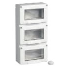 VIMAR - Contenitore Parete Verticale IP55 12M 4X3 Moduli Eikon, Arké e Plana