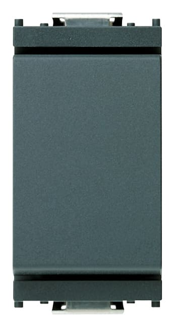 VIMAR - Deviatore 1P 16Ax Grigio - 250 V~, Max 200 W Per Lampade Con Alimentatore Integrato