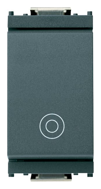 VIMAR - PULSANTE 1P NO 10A GENERICO GRIGIO