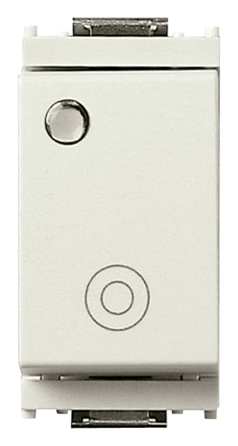 VIMAR - PULSANTE 1PNO 10A GENERICO LUM.SO BIANCO