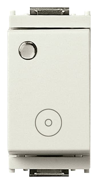 VIMAR - PULSANTE 1PNC 10A GENERICO LUM.SO BIANCO