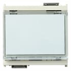 VIMAR - Pulsante Targh. 1P No 10A 12-24V Bianco con Targhetta Luminosa per Lampada Siluro Ø 7X31mm