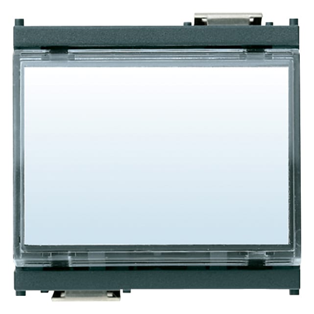 VIMAR - Pulsante Targh. 1P No 10A 12-24V Grigio - Targhetta Luminosa Lampada Siluro 12 24 V 3 W Ø 7X31 Mm