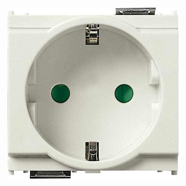 VIMAR - PRESA SICURY 2P+T 16A TEDESCO BIANCO