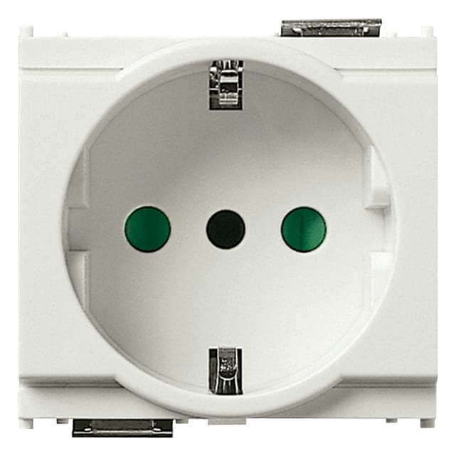 VIMAR - PRESA 2P+T 16A P30 BIANCO