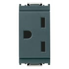 VIMAR - PRESA 2P+T 15A AMERICANO GRIGIO